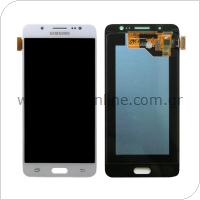 LCD with Touch Screen Samsung J510F Galaxy J5 (2016) White (Original)