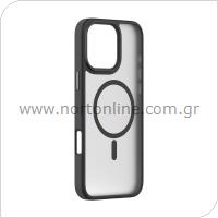 Θήκη TPU & PC Shock Proof Devia Magnetic Apple iPhone 16 Pro Pino Μαύρο