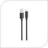Καλώδιο Σύνδεσης USB 2.0 Foneng XS07 USB A σε Lightning 2.4Α 1.2m Μαύρο