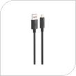 Καλώδιο Σύνδεσης USB 2.0 Foneng XS07 USB A σε Lightning 2.4Α 1.2m Μαύρο