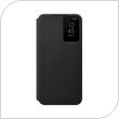 Θήκη Flip Clear View Samsung EF-ZS906CBEG S906B Galaxy S22 Plus 5G Μαύρο