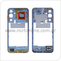 Middle Plate with Buzzer Samsung A256B Galaxy A25 5G Blue (Original)