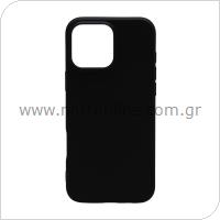 Θήκη Soft TPU inos Apple iPhone 16 Pro 5G S-Cover Μαύρο