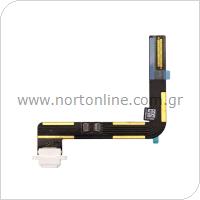 Flex Cable Apple iPad Air  with Plugin Connector White (OEM)