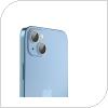 Προστατευτικό Κάλυμμα Αλουμινίου Full Face Devia για Τζαμάκι Κάμερας Apple iPhone 14/ 14 Plus Peak Πράσινο (2 τεμ)