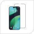 Tempered Glass Full Face 3D Devia Quick Paste Apple iPhone 14 Plus Van Black (1 pc)