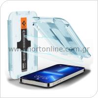 Tempered Glass Full Face Spigen Glas.tR EZ-FIT Apple iPhone 13/ 13 Pro/ 14 (2 τεμ.)