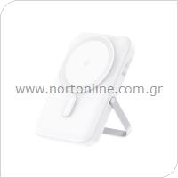 Φορτιστής Ανάγκης Foneng CX101 Magnetic Wireless 20W 10000mAh με Βραχίονα Στήριξης Λευκό
