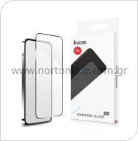 Tempered Glass Full Face inos 0.33mm Xiaomi Redmi 14C Black