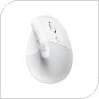 Ασύρματο Ποντίκι Logitech Lift Vertical Ergonomic Λευκό