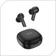 True Wireless Ακουστικά Bluetooth QCY MeloBuds HT05 ANC Μαύρο