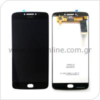 LCD with Touch Screen Motorola Moto E4 Plus Black (OEM)