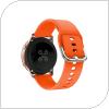 Universal Λουράκι για Smartwatch 22mm Πορτοκαλί (Ασυσκεύαστο)