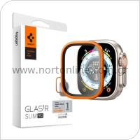 Tempered Glass Spigen Glas.tR Slim Pro Apple Watch Ultra 49mm Πορτοκαλί (1 τεμ.)