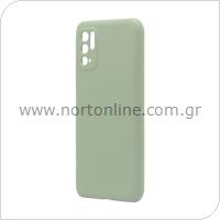 Liquid Silicon inos Xiaomi Redmi Note 10 5G L-Cover Olive Green