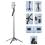 Wireless Selfie Stick & Tripod Blavec Fusion P09 Aluminium with Remote Control for Smartphones with Width 60mm to 95mm Black