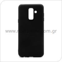 Soft TPU inos Samsung A605F Galaxy A6 Plus (2018) S-Cover Black