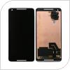 LCD with Touch Screen Google Pixel 2 XL Black (OEM)