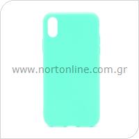 Soft TPU inos Apple iPhone XS Max S-Cover Mint Green