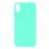 Soft TPU inos Apple iPhone XS Max S-Cover Mint Green