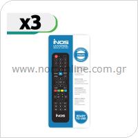 Τηλεχειριστήριο inos για Philips TVs & Smart TVs (Ready To Use) (3 τεμ.)