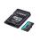 Micro SDXC C10 UHS-I U3 Memory Card Kingston Canvas Go! Plus 200MB/s 128Gb + 1 ADP