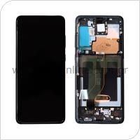 LCD with Touch Screen & Front Cover (Without Front Camera) Samsung G985F Galaxy S20 Plus/ G986B Galaxy S20 Plus 5G Cosmic Black (Original)