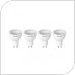 Smart Bulb LED Yeelight YLDP004 W1 GU10 4.8W 350lm Warm White (4 pcs)