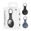 TPU Loop - Key Ring AhaStyle WG38 for Apple AirTag Matte 1 pc Black & 1 pc Navy Blue