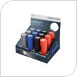 Rubber Battery Flashlight 9LEDs Homepluss 1W 55lm Multicolor (12 pcs)