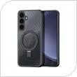 Θήκη TPU & PC Dux Ducis Aimo Magnetic MagSafe με Stand Samsung S931 Galaxy S25 5G Μαύρο