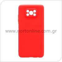 Soft TPU inos Xiaomi Poco X3 NFC/ Poco X3 Pro S-Cover Red