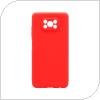 Θήκη Soft TPU inos Xiaomi Poco X3 NFC/ Poco X3 Pro S-Cover Κόκκινο