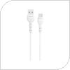 USB 2.0 Cable Devia EC305 USB A to USB C 1m Kintone Eco-Friendly White