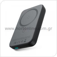Power Bank Magnetic MagSafe Joyroom JR-W020 mini PD 20W 10000mAh Black