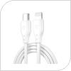 USB 2.0 Cable Wiwu Pioneer Wi-C002 USB C to Lightning 30W 1m White