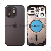 Battery Cover Apple iPhone 14 Pro Black (OEM)