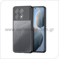 TPU & PC Back Cover Dux Ducis Aimo Xiaomi Poco F6 Pro 5G Black