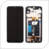 LCD with Touch Screen & Front Cover Samsung A146P Galaxy A14 5G Black (Original)