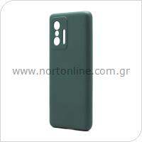 Liquid Silicon inos Xiaomi 11T 5G / 11T Pro 5G L-Cover Military Green