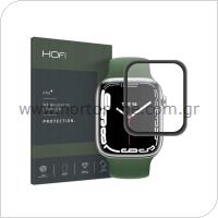 Hybrid Nano Glass Hofi Premium Pro+ Apple Watch 7/ 8/ 9 41mm Μαύρο (1 τεμ.)