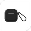Θήκη Σιλικόνης Devia Apple AirPods 4 Naked Μαύρο