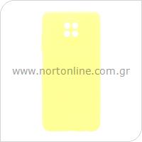 Θήκη Soft TPU inos Xiaomi Redmi Note 9T S-Cover Κίτρινο