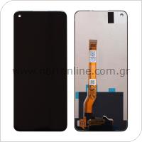 LCD with Touch Screen Realme 8i Black (OEM)