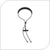 USB 2.0 Cable Massager Lanyard 3in1 Braided Devia EC317 USB C to USB C PD 100W 1.5m Ultra4 Black