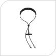 USB 2.0 Cable Massager Lanyard 3in1 Braided Devia EC317 USB C to USB C PD 100W 1.5m Ultra4 Black