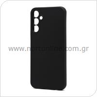Liquid Silicon inos Samsung A155F Galaxy A15/ A156B Galaxy A15 5G L-Cover Matte Black