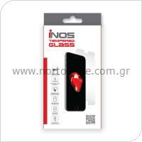 Tempered Glass Full Face inos 0.33mm Samsung A025F Galaxy A02s/ A037G Galaxy A03s/ A127F Galaxy A12 Nacho Μαύρο