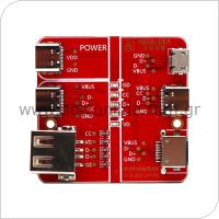 Tester Καλωδίων QianLI MEGA-IDEA Micro USB/ USB C / Lightining