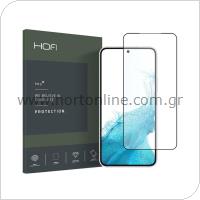 Tempered Glass Full Face Hofi Premium Pro+ Samsung S901B Galaxy S22 5G Black (1 pc)